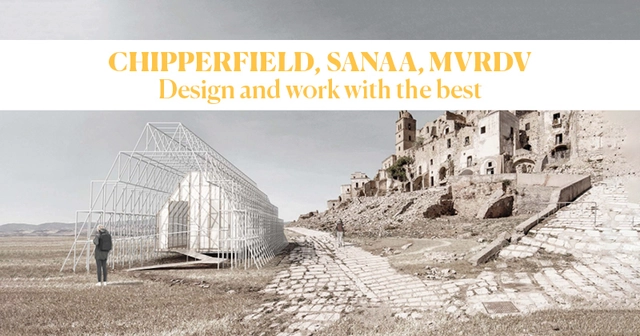 Chipperfield, Sejima, Tresoldi: Discover Internships and Lectures of "Architecture for Heritage" 2020 Edition - Featured Image