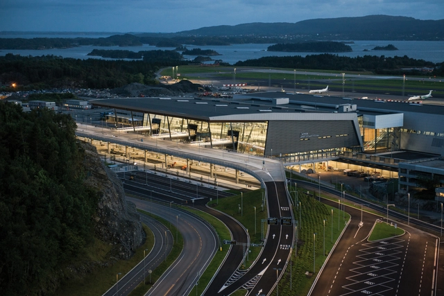 挪威卑尔根国际机场 / Nordic Office of Architecture - 建筑图, 机场