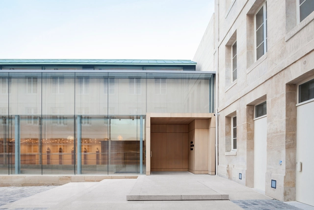 Institut de France Auditorium / Atelier Marc Barani - Exterior Photography, Auditorium, Facade