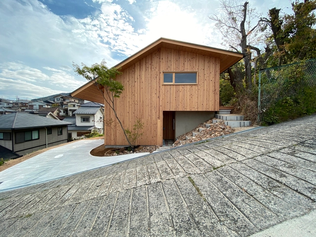 生驹市小木屋，五个标高层 / atelier thu - 建筑图, 独立住宅