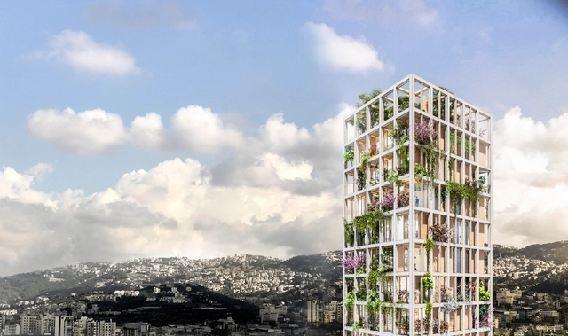 Anastasia Elrouss Designs a Vertical Eco-Village in Beirut, a New Way to Inhabit the Built Environment  - Featured Image
