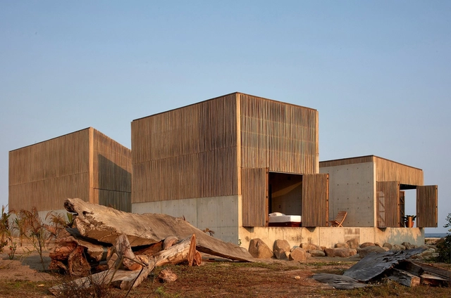 海边“灯塔”小屋 / BAAQ' - 建筑图, 独立住宅