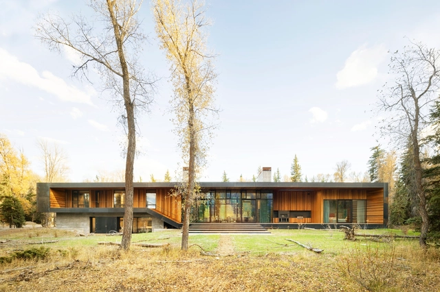 Residencia Riverbend / CLB Architects - Fotografía exterior, Casas, Fachada