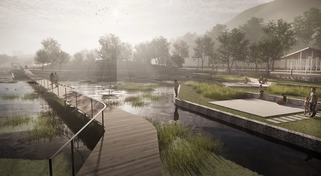White Arkitekter to Design One Kilometre Long Extension for a Park in Norway - Featured Image