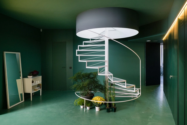 Casa Torre en Madrid / Carolina González Vives - Fotografía interior, Sustentabilidad, Escaleras, Barandas, Iluminación, Sillas