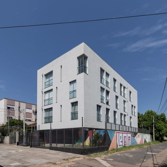 Edifício Box443 / BR3 Arquitetura + Samuel Biron - Fotografia de Exterior, Residencial, Fachada