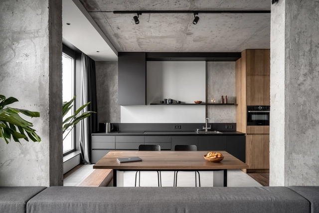 Apartamento Rybalsky / FILD design thinking company - Fotografia de Interiores, Interiores De Apartamentos, Cozinha