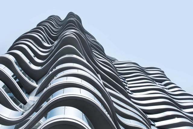 成都麓湖·云龙阁 / 5+design - 建筑图, 公寓, 表皮