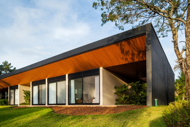 Casa Cafezal / FGMF - Casas, Jardim, Fachada