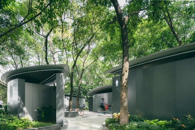 Baño público Nantou / Edge Studio - Fotografía exterior, Edificios Públicos
