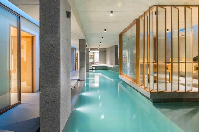 私人泳池与水疗中心改造 / Vastu Shilpa Consultants - 室内图, 独立住宅