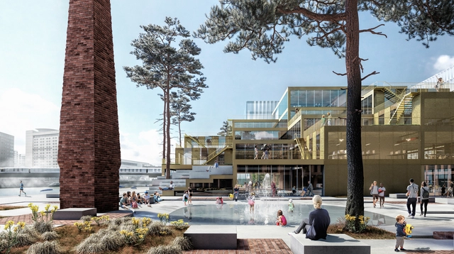 Belfast Waterside Development by Henning Larsen Receives Planning Approval - Featured Image