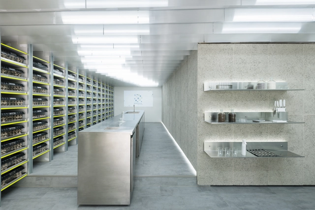 Exofood Retail and Lab / space+craft - Interior Photography, Retail , Kitchen, Facade