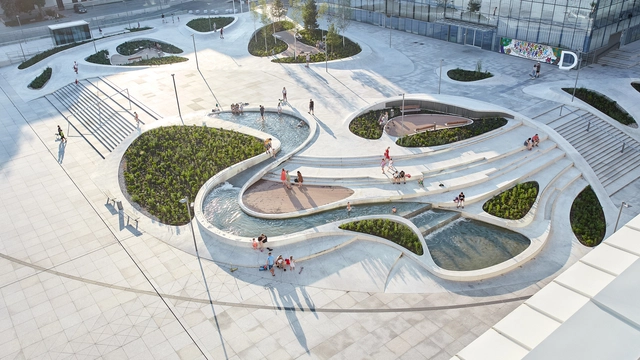 V-Plaza Urban Development / 3deluxe architecture - Drawings, Landscape Architecture, Garden