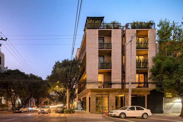 Edificio esquina Tonalá / Bloqe Arquitectura - Fotografía exterior, Residencial, Fachada