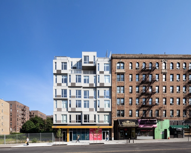 Vivienda modular Stack en Manhattan / Gluck+ - Fotografía exterior, Reconversión, Fachada