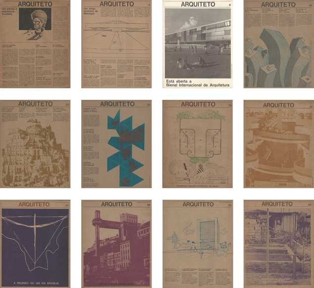 IAB São Paulo disponibiliza acervo completo do Jornal Arquiteto - Imagem de Destaque