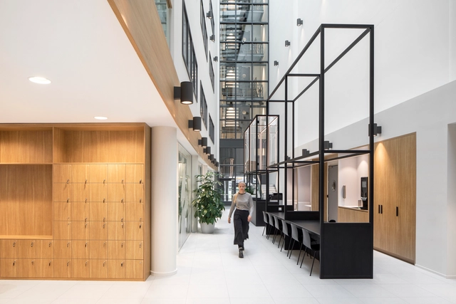 莱顿自然博物馆员工区域室内改造 / Hollandse Nieuwe - 室内图, 办公室内设计, 楼梯, 表皮