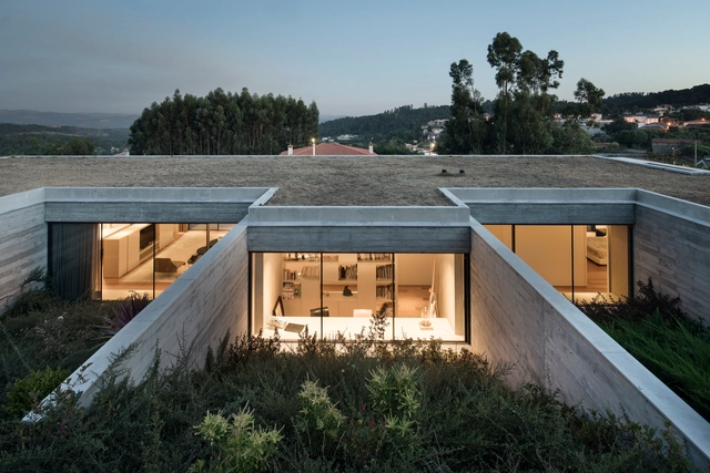 Casa em Espinho / AZO. Sequeira Arquitectos Associados - Fotografia de Exterior, Interiroes De Casas, Jardim, Fachada