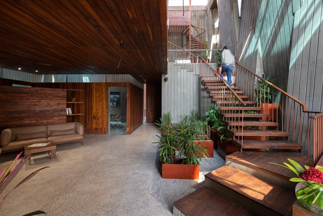  Gopal 包装公司办公综合体 / I-Con Architects and Urban Planners - 室内图, 办公室室内, 楼梯