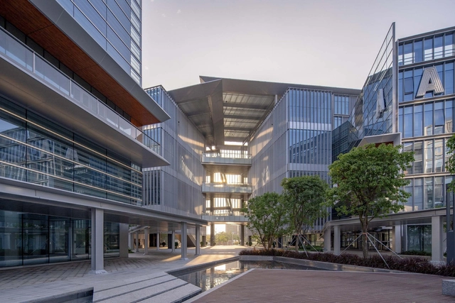 珠海金湾航空新城产业服务中心 / 10 Design - 建筑图, 办公设施, 表皮