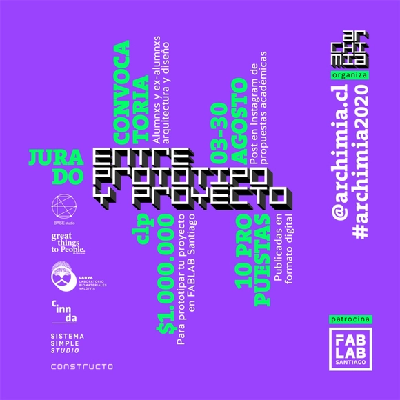 ARCHIMIA: Convocatoria de proyectos de estudiantes - Imagen Principal