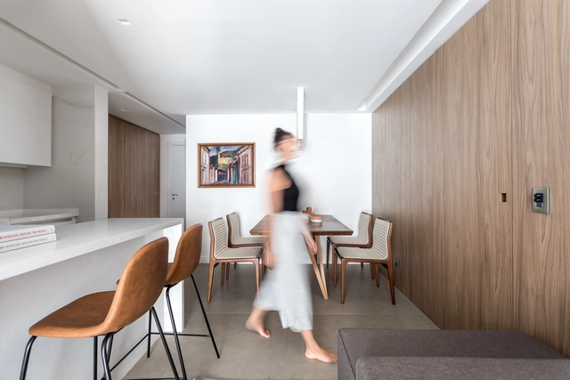 Apartamento DT / Studio Boscardin.Corsi Arquitetura - Fotografia de Interiores, Apartamentos, Cadeira, Mesa