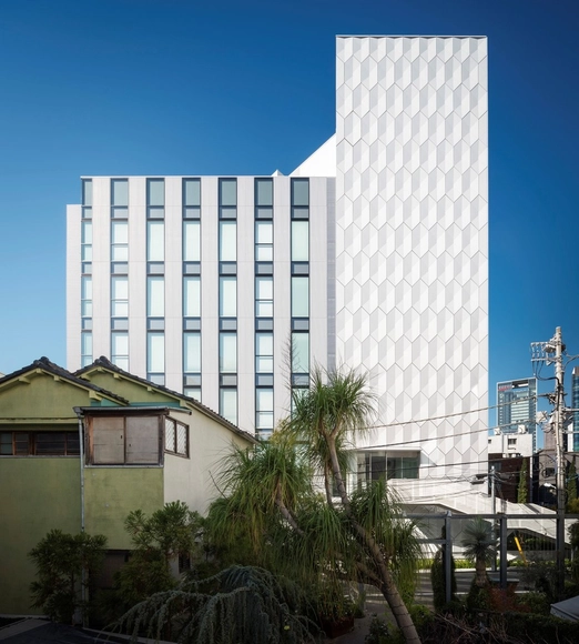 JEC 大楼，动态的‘代代木符号’ / to-ripple Inc. + UDS + Toda Corporation - 建筑图, 办公设施, 表皮