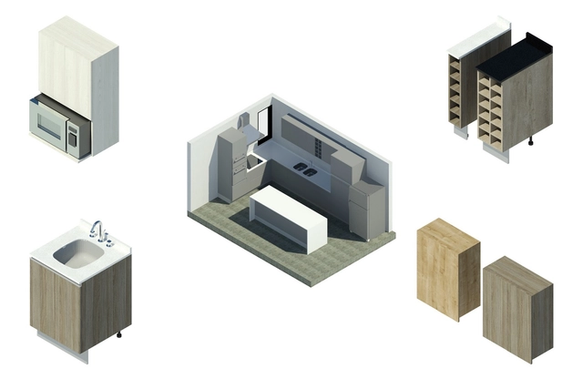 Descarga módulos BIM de cocina y modela tu proyecto en 4 pasos - Imagen Principal