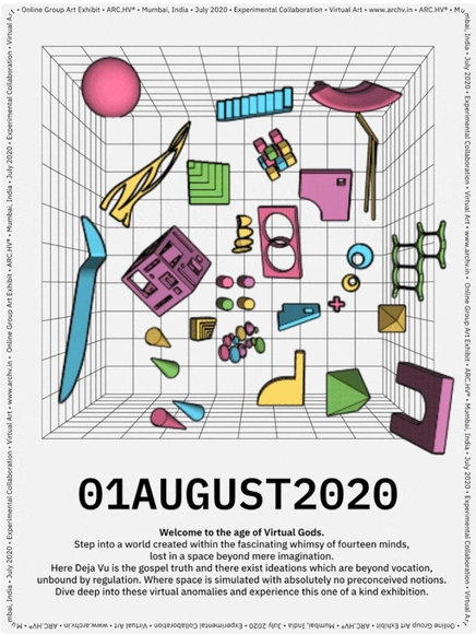Online Group Exhibition: Virtual Gods - Featured Image