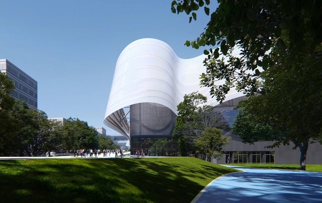 MAD Architects diseña el Centro Acuático para los Juegos Olímpicos de París 2024 - Imagen Principal