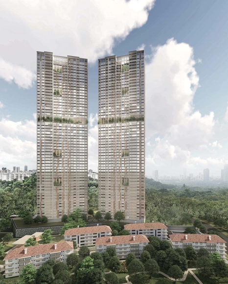 La construcción prefabricada más alta del mundo que se construirá en Singapur - Imagen Principal