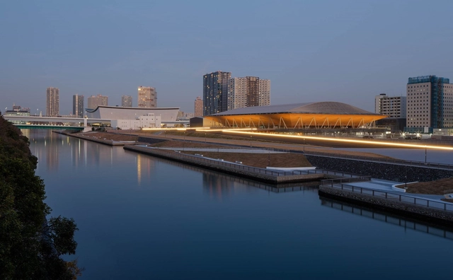 The Ariake Gymnastics Centre / Nikken Sekkei + Shimizu Corporation - Exterior Photography, Sustainability