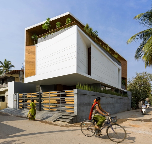 Residência Gauribidanur / Cadence Architects - Fotografia de Exterior, Casas