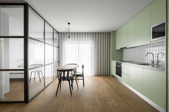 Edificio Santa Cruz / João nuno macedo, arquitectos - Fotografía interior, Interiores De Apartamentos, Cocina