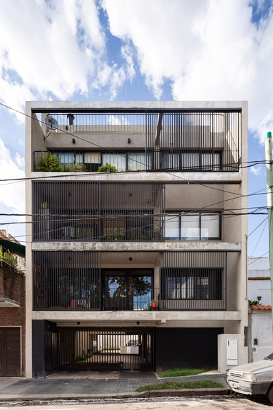 Edificio Ramallo 3212 / ENarquitectura - Apartamentos, Fachada, Escaleras, Balcón
