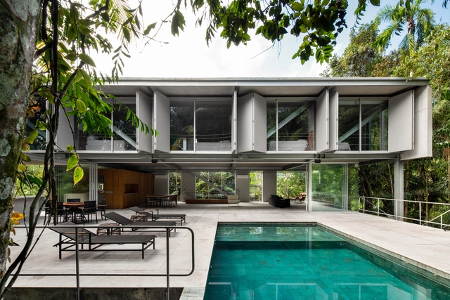 Guarujá House / Nitsche Arquitetos - Drawings, House Interiors