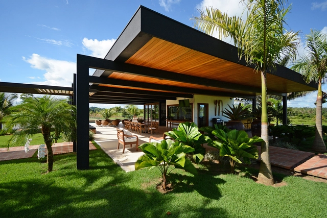 Anexo do Lago / Rogoski Arquitetura - Fotografia de Exterior, Pequena Escala, Pátio, Fachada, Cadeira, Mesa