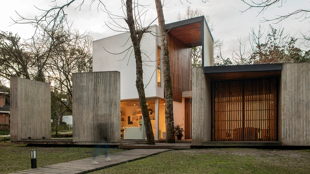 Casa El Corte / Plural Arquitectos - Fotografia de Exterior, Casas, Fachada
