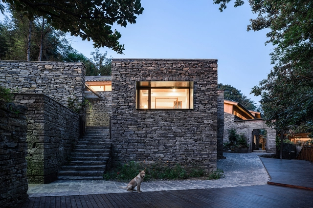 Bona Villa Lahao Stone Houses / United Practice Architects - Renovation, Garden, Door, Stairs, Facade