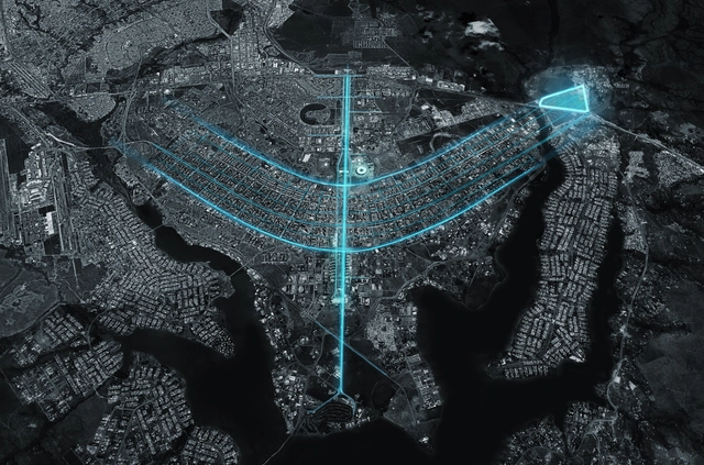 Un proyecto de 1000000 m2 para expandir el histórico plan urbano de Brasilia - Imagen Principal