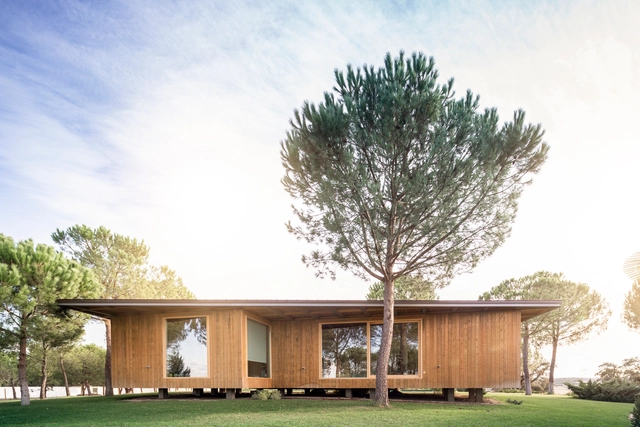 Pavilhão Barrocas / Carlos Castanheira - Fotografia de Exterior, Casas, Jardim, Fachada