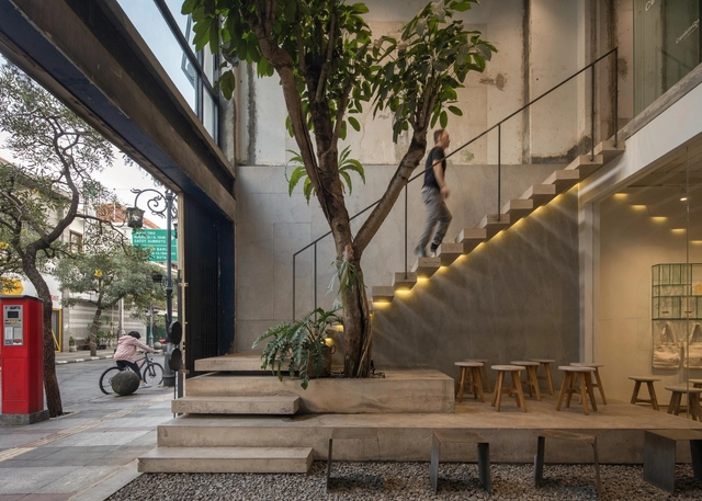 Sawo Coffee & Roastery  / Oi Architect - Interior Photography, Coffee Shop, Facade