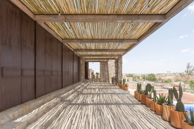 Terraza MC / OCUPAR.estudio - Fotografía interior, Casas, Terraza, Fijación Vigas, Fachada