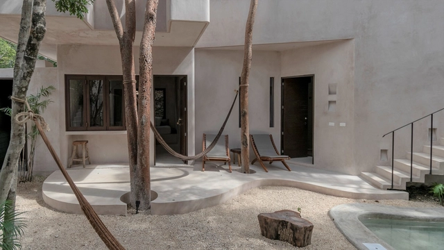 Conjunto de viviendas Apsara / Beast Estudio Creativo - Fotografía interior, Vivienda Colectiva, Fachada, Puerta