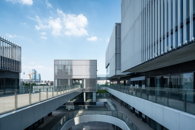 万科海上明月生活广场‘立方长廊’ / CLOU architects - 建筑图, 购物中心, 表皮