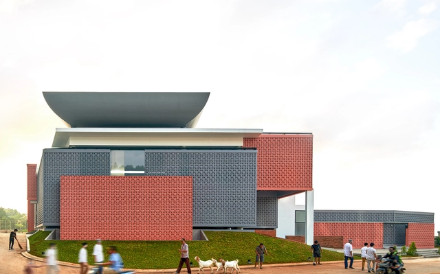 帕穆朗社区清真寺 / RAD+ar (Research Artistic Design + architecture) - 建筑图, 清真寺, 表皮