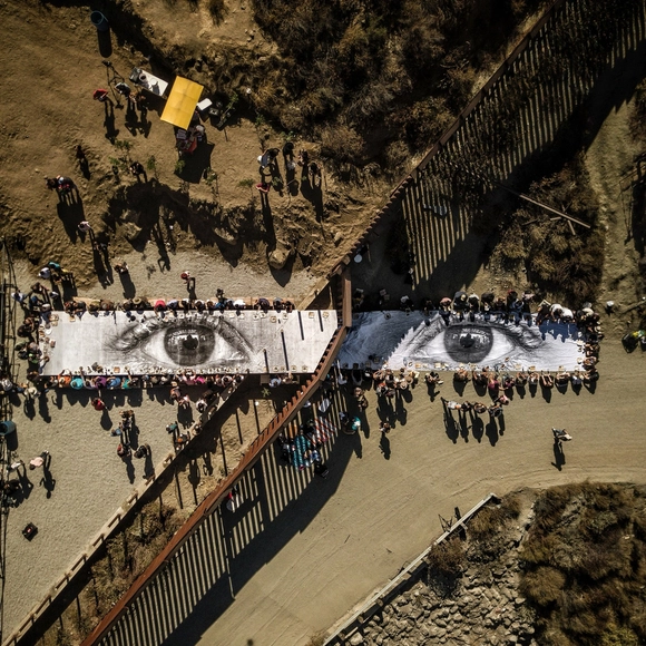 Humans Living Together: Demonstrations, Festivities and Conflicts Seen From Above - Featured Image