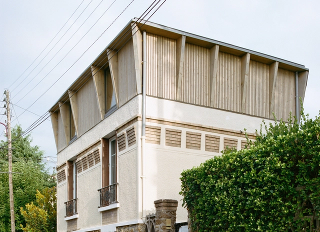 法国建筑师协会区HAY房屋扩建  / Benoit Rotteleur Architecte - 建筑图, 加建项目, 表皮
