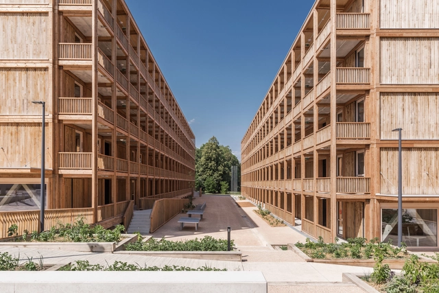 Rigot Collective Dwelling Centre / acau architecture - Fotografía exterior, Apartamentos